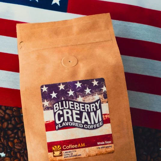 Blueberry Cream Flavored Coffee (Patriotic Theme) - Image 3