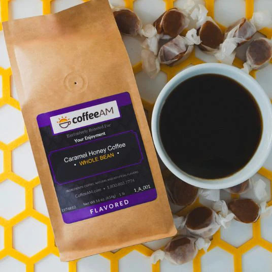 Caramel Honey Flavored Coffee - Image 3