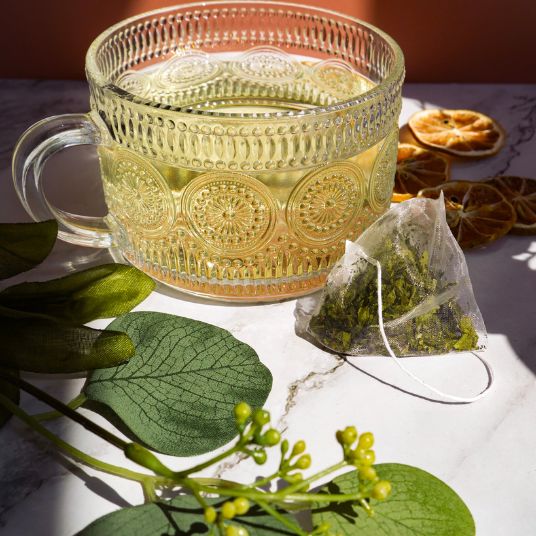 Caribbean Green Pyramid Tea - Image 3