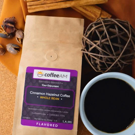 Cinnamon Hazelnut Flavored Coffee - Image 3