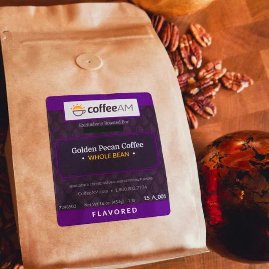 Golden Pecan Flavored Coffee - Image 3