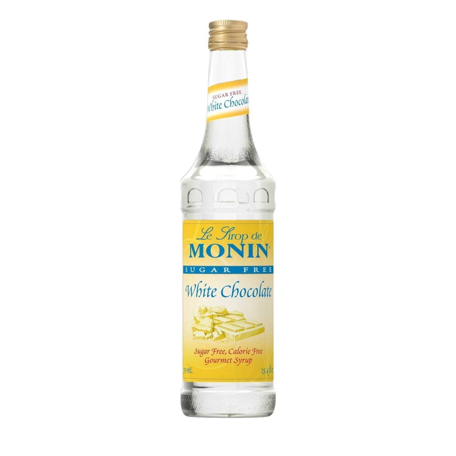 Monin Sugar-Free White Chocolate Coffee Syrup, 750 ml