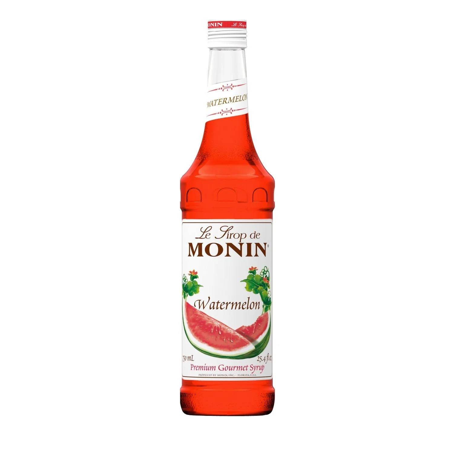 Monin Watermelon Coffee Syrup, 750 ml