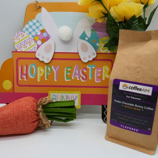 Swiss Chocolate Bunny Flavored Coffee (Easter Theme) - Image 3