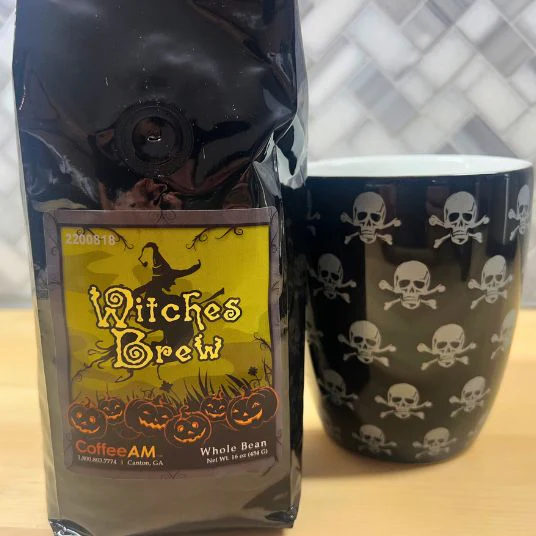 Witches Brew Flavored Coffee (Halloween Theme) - Image 3